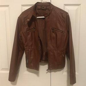 Leather jacket Girls Large